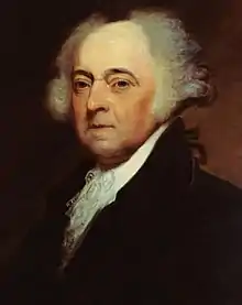 US president John Adams (AB, 1755)