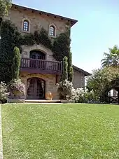 Exterior of V. Sattui Winery in St. Helena