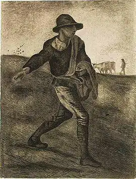 Sower (after Millet), (F830)