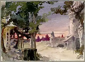 Image 27Set design for Act 3 of Edgar, by Giuseppe Palanti (from Wikipedia:Featured pictures/Culture, entertainment, and lifestyle/Theatre)
