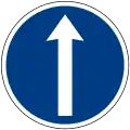 Go straight ahead