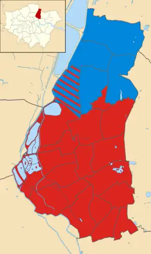 2018 results map