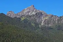 West aspect, from Mountain Loop Highway